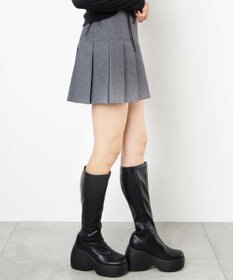 WEGO 厚底ウェッジソールロングブーツ