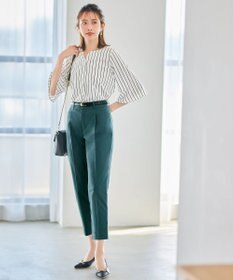 ANY SIS 【接触冷感・UVカット・撥水】クールタッチテーパード パンツ