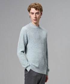 JOSEPH HOMME 【新柄】シルクバルキー クルーネックニット