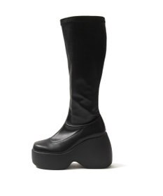 WEGO 厚底ウェッジソールロングブーツ