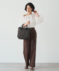 russet コーデュラナイロンスクエアトートバッグ(CE-1750)