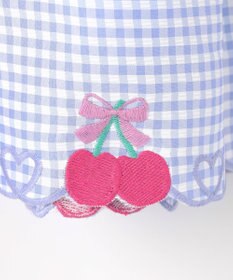 ANY KIDS ギンガム ドッキングワンピース