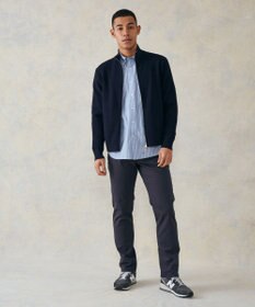 J.PRESS MEN ポプリンストライプシャツ/B.D