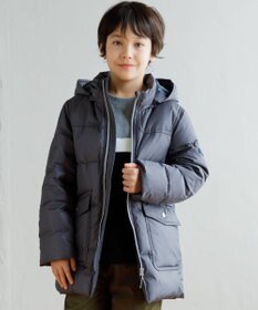 J.PRESS KIDS 【110-130cm】【撥水】50Dタフタ ダウンコート