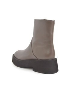 APOM プラットフォームサイドジップブーツ50