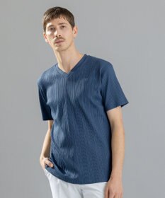 JOSEPH HOMME テックリブジャージー　Vネック半袖カットソー