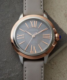 CITIZEN 【上品さと高級感のあるサステナブルウオッチ】電池交換不要 光発電エコ・ドライブ ROUND Collection