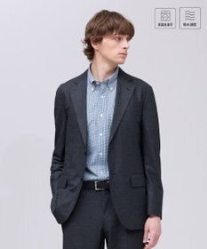 J.PRESS MEN 夏に嬉しい6つの高機能【J.PRESS-POOL WOOL】【セットアップ対応】ジャージーセットアップ ジャケット グレー系