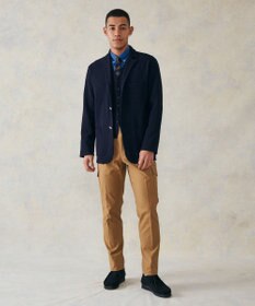 J.PRESS MEN ポプリンストライプシャツ/B.D