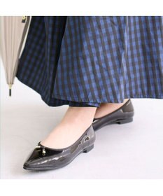 MODE ET JACOMO <carino>【レイン対応】中敷きデザインバレエシューズ