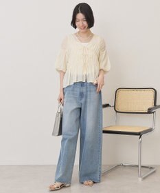 AMERICAN HOLIC フロントリボンブラウス