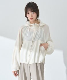 earth music&ecology シアージップパーカー