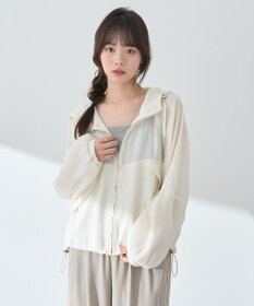 earth music&ecology シアージップパーカー