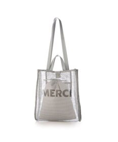 UNBILLION カシュカシュ cachecache / オーバープリントメッシュ2ハンドルトート