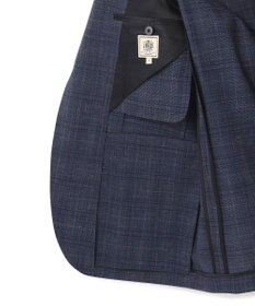 J.PRESS MEN 【WEB・一部店舗限定】ウールリネンチェック ジャケット