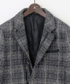 JOSEPH ABBOUD 【ストレッチ/イタリア素材/軽量】 イタリア素材使用・スライバーチェックジャケット