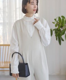 WEGO 【ANGIE VINTAGE】Vネックオールインワン