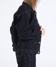 LENO BRENDA BIG TRUCKER JACKET《UNISEX》オーバーサイズデニムブルゾン