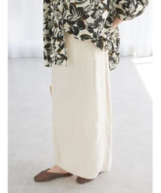 CRAFT STANDARD BOUTIQUE 【キナリノ別注】リネンレーヨンスカート
