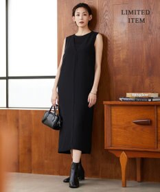 ICB 【WEB限定・洗える】 ライトダブルクロス ジャンパースカート ワンピース