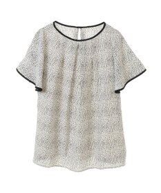 Green Parks アソートバタフライスリーブブラウス