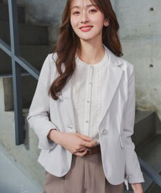 Tiaclasse L 【新色追加】レースブラウス