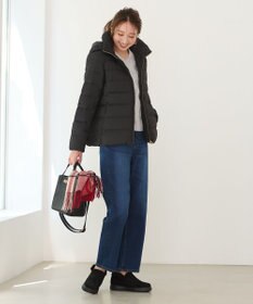 ANY 【洗濯機可能/羽毛100%使用/撥水/フード取り外し可能】楽映えリッチミドル丈ダウン