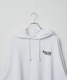 WEGO ヘビーウエイトユニークモチーフプルパーカー