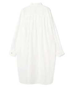BEIGE， PAULINE / リネンヴィスコースオーバーサイズロングシャツ