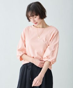 ANY 【WEB限定】シルケットスムースツイストスリーブカットソー