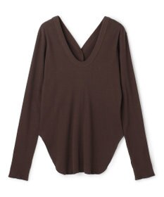 uncrave ヴィンテージリブ 2WAYトップス
