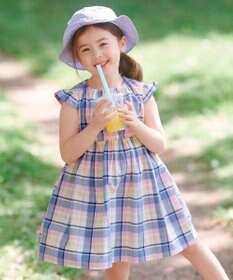 ANY KIDS 【WEB限定柄有】総柄 サマー ワンピース