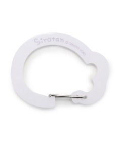 Mother garden しろたん アクリルカラビナ 《白》 単品