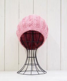 石田製帽 オーガニックコットン アラン編みベレー