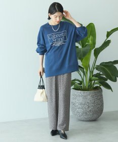 AMERICAN HOLIC ボックスロゴプリント裏毛プルオーバー