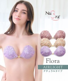 BRADELIS New York 【NuBra / ナチュラルタイプ】ヌーブラ・エアーライト フローラ