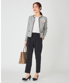 ANY 【洗える】エステルソフトストレッチ パンツ