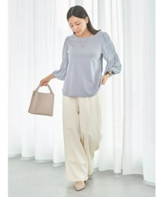 earth music&ecology マジョリカプリーツプルオーバー