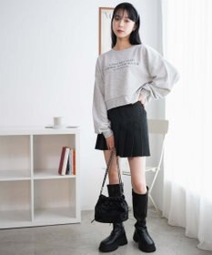 WEGO クロップドスウェット