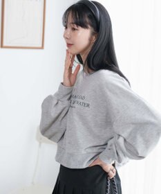 WEGO クロップドスウェット