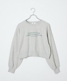 WEGO クロップドスウェット