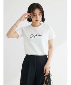 Green Parks ・Ｐｅｔｉｔ　Ｆｌｅｕｒ　ロゴ刺繍Ｔシャツ