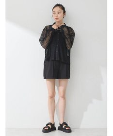 earth music&ecology カットツイルショートパンツ