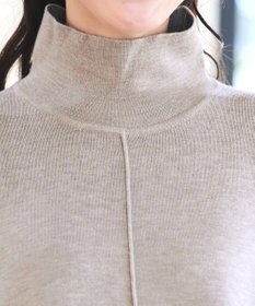 Tiaclasse 【洗える】リバーシブルWフェイスポンチョ風ニット