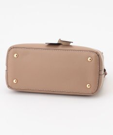 LA BAGAGERIE 【maison vert】 【超軽量・多収納】バイカラーリボンショルダーバッグ