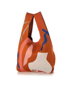 UNBILLION カシュカシュ cachecache / naabコラボインターシャニットショッパーバッグ