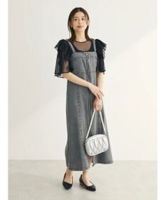 Green Parks ・ＥＬＥＮＣＡＲＥ　ＤＵＥ　デニム　Ｗ　ＺＩＰジャンスカ