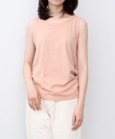 WHITE MAILS SPANDEX PAPER JERSEY タンクトップ