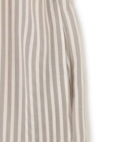 ICB 【洗える】 キュプラローンストライプ ワンピース