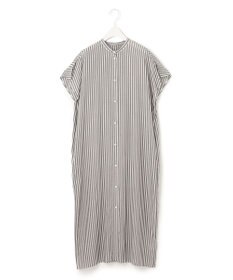 ICB 【洗える】 キュプラローンストライプ ワンピース